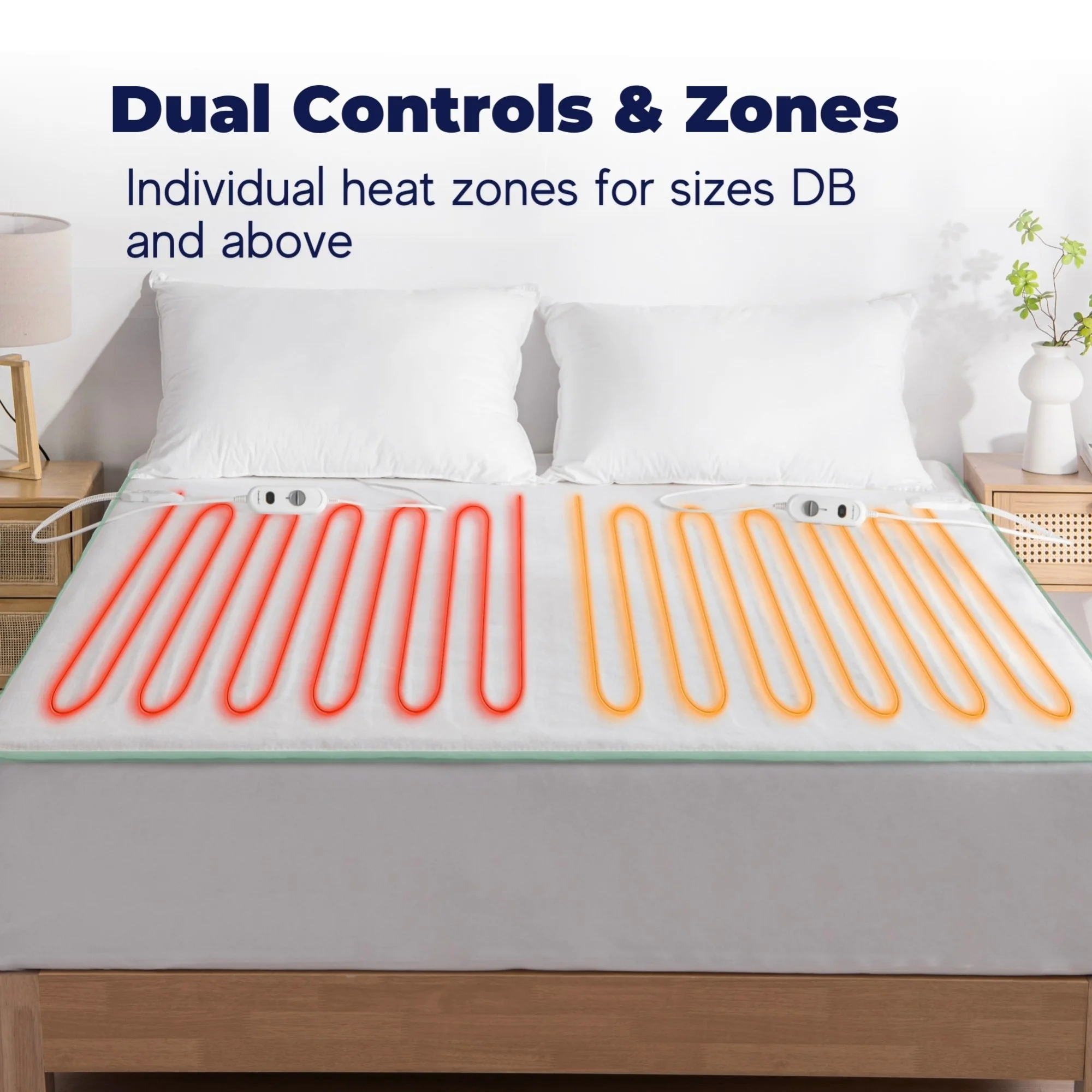Dreamaker Classic Allergy Sensitive Antimicrobial Electric Blanket [Double] - Image 6