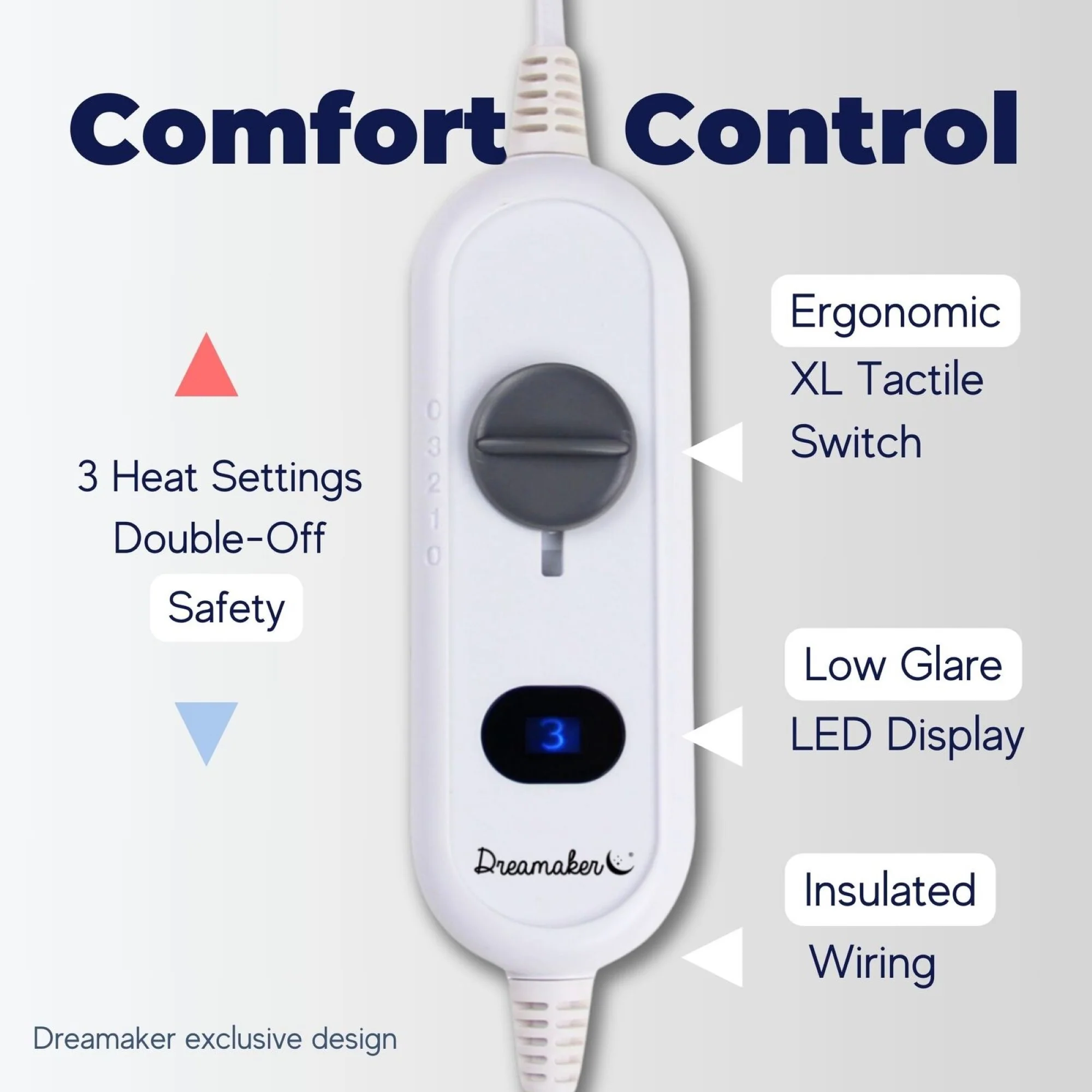 Dreamaker Classic Washable Fitted Electric Blanket [Double] - Image 7