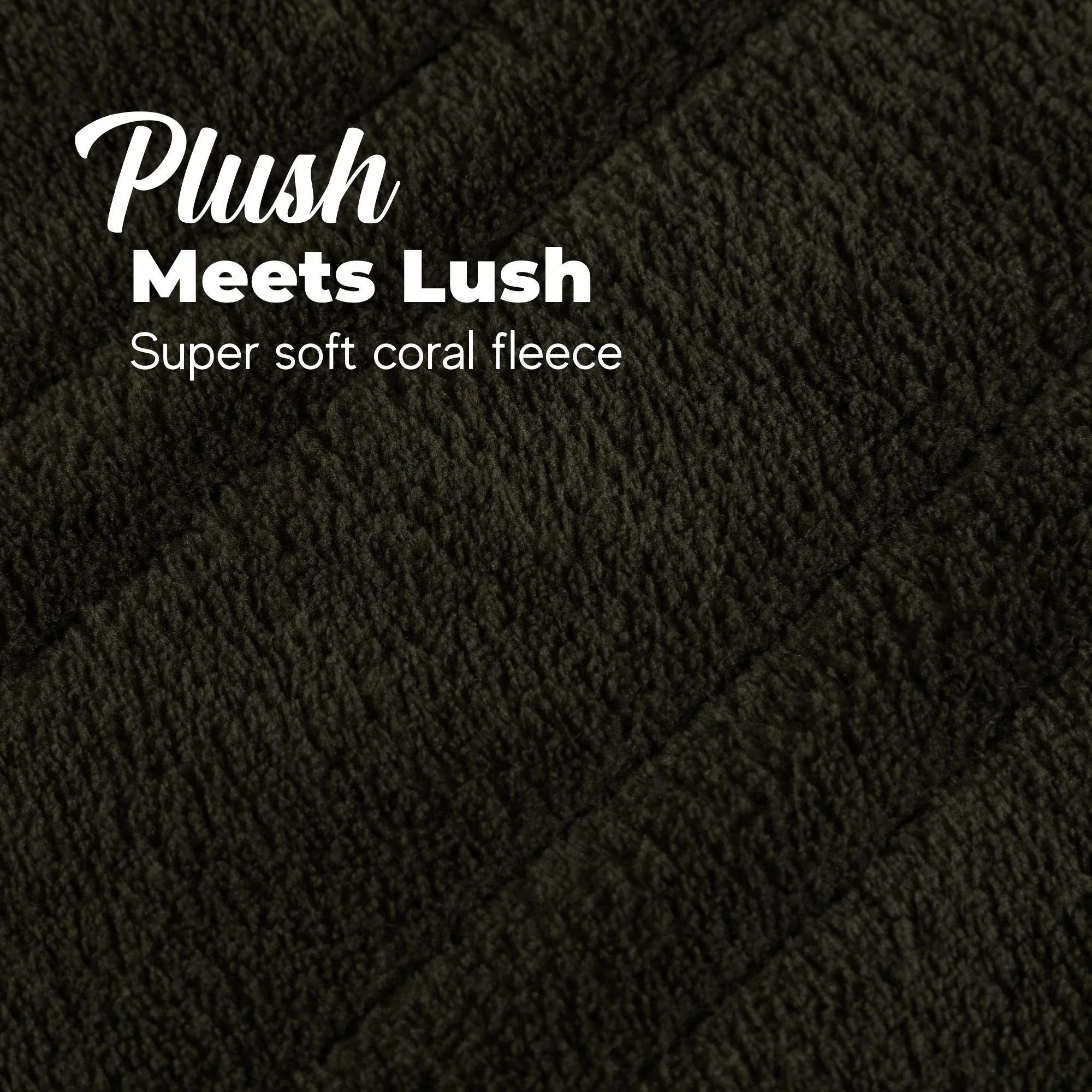 Dreamaker Coral Fleece Electric Heated Throw Blanket [130x160cm] (Charcoal) - Image 4