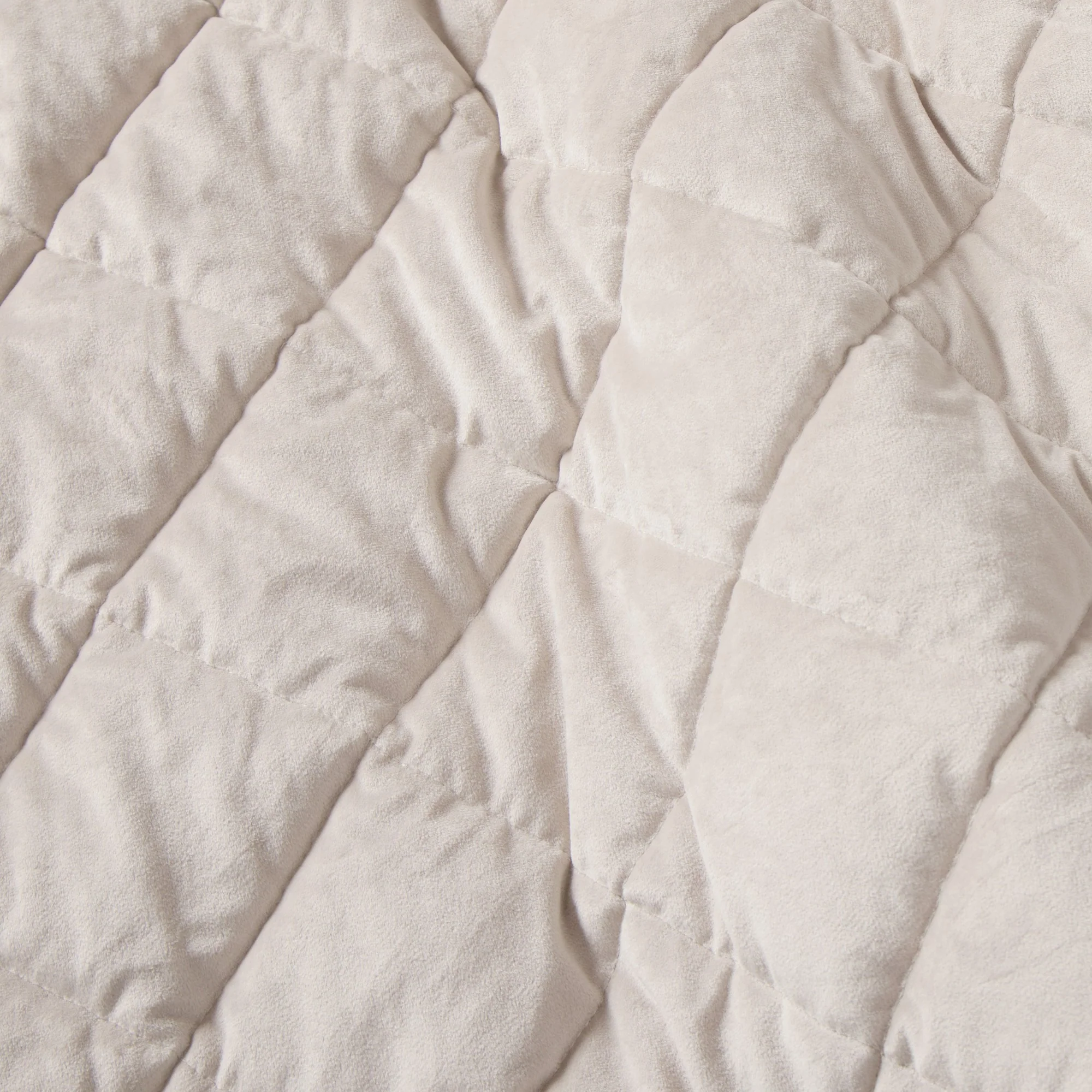 Dreamaker Haven Velvet Heated Throw [180x200cm] (Stone) - Image 4