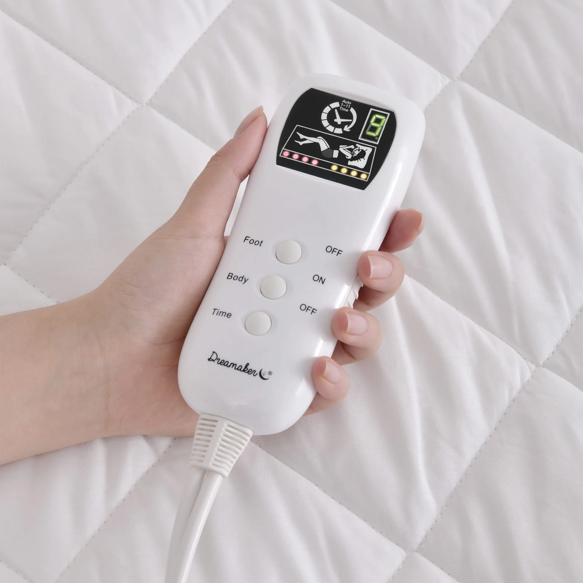 Dreamaker Healthguard Cotton Cover Quilted Electric Blanket [Single Bed] - Image 5