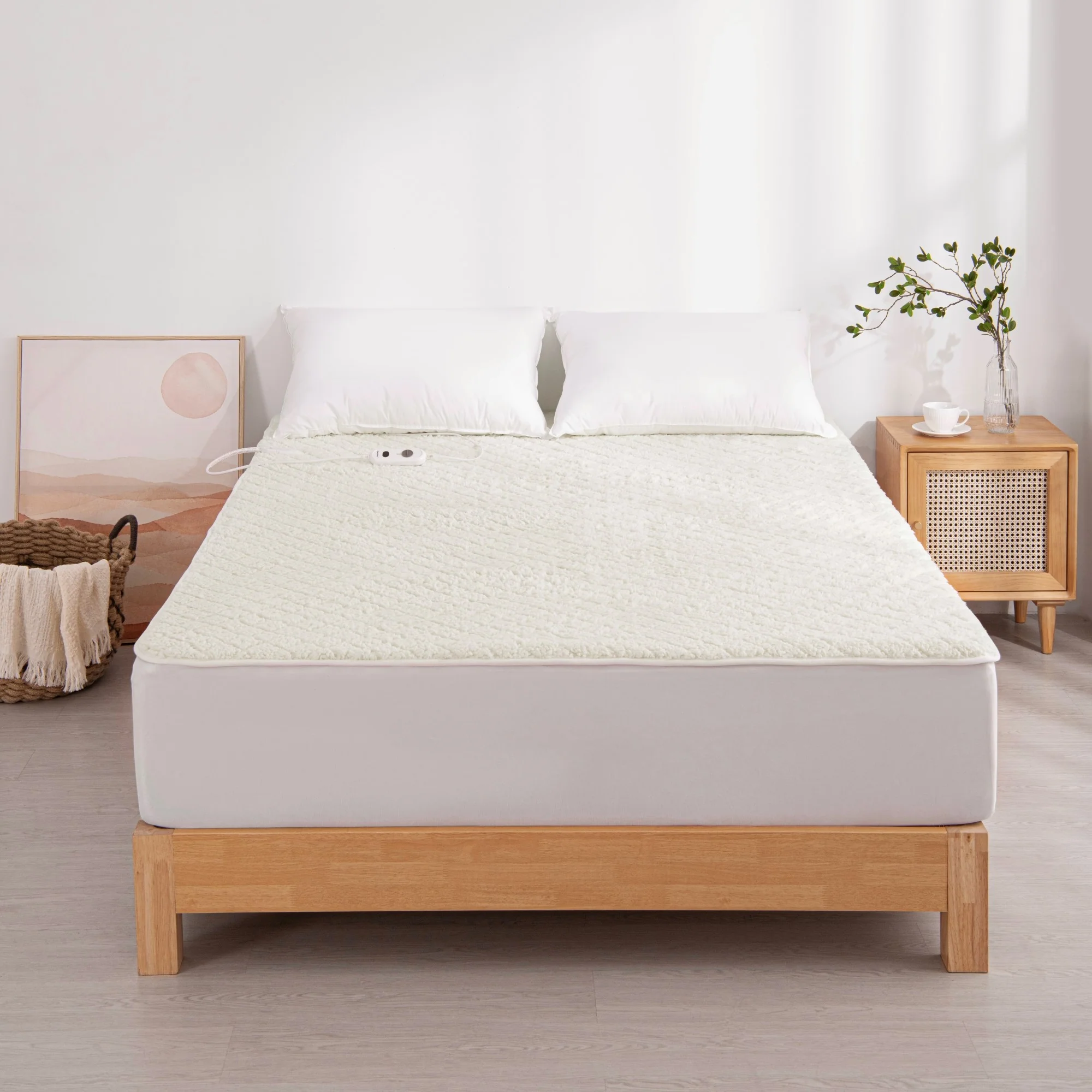 Dreamaker Pinsonic Quilted Sherpa Fleece Electric Blanket [King] - Image 2