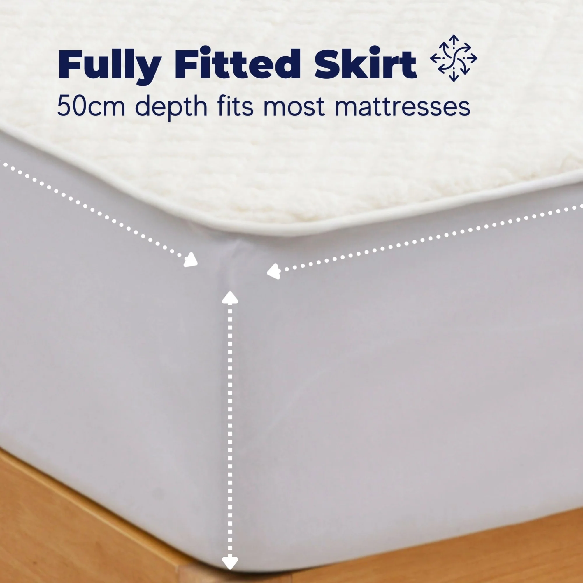 Dreamaker Pinsonic Quilted Sherpa Fleece Electric Blanket [King Single] - Image 10