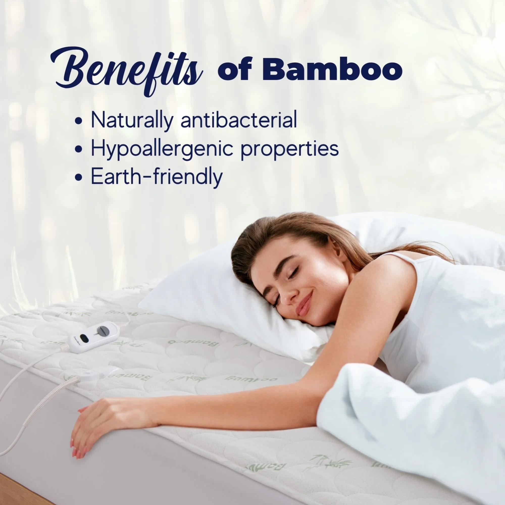 Dreamaker Waterproof Bamboo Electric Blanket [King] - Image 5