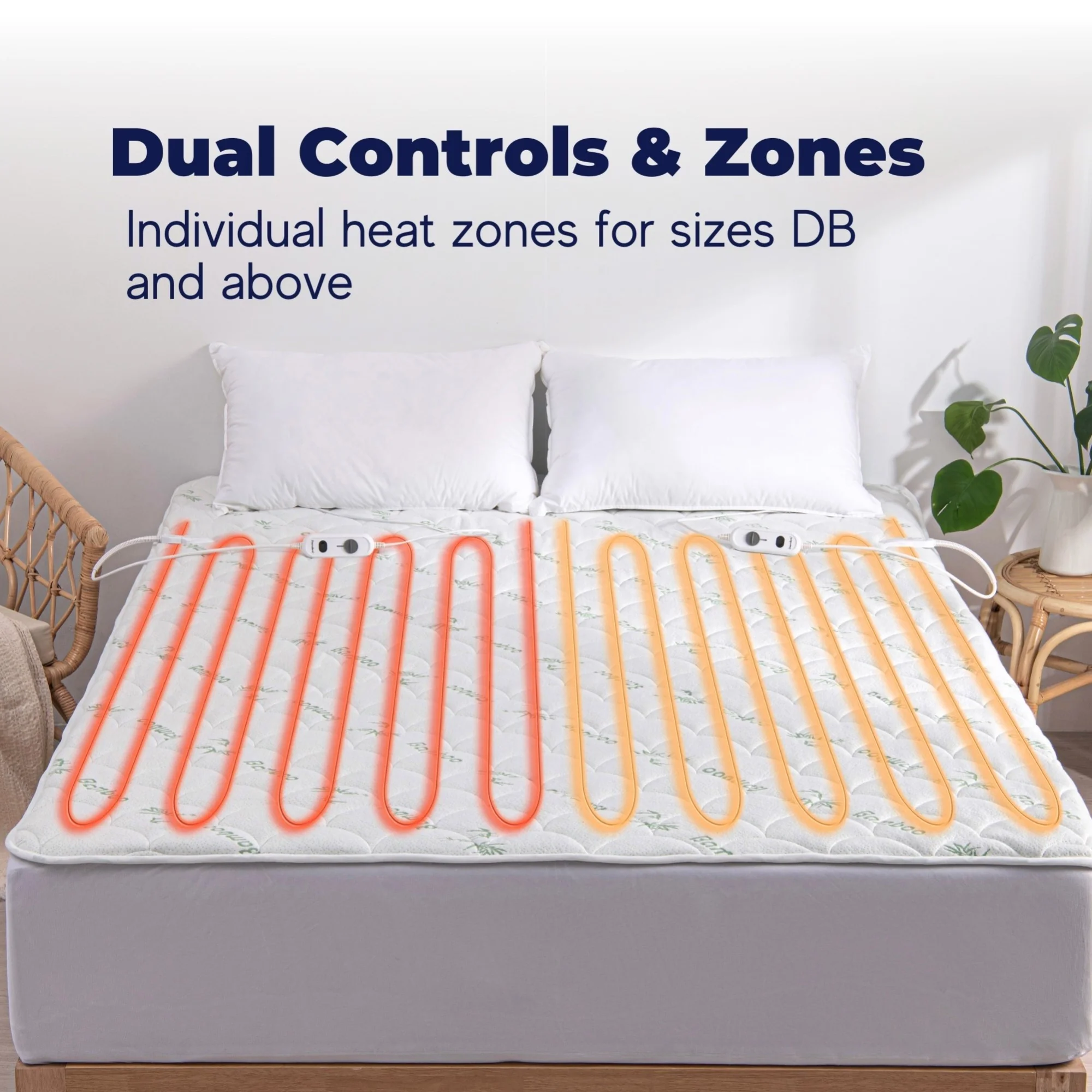 Dreamaker Waterproof Bamboo Electric Blanket [King Single] - Image 4