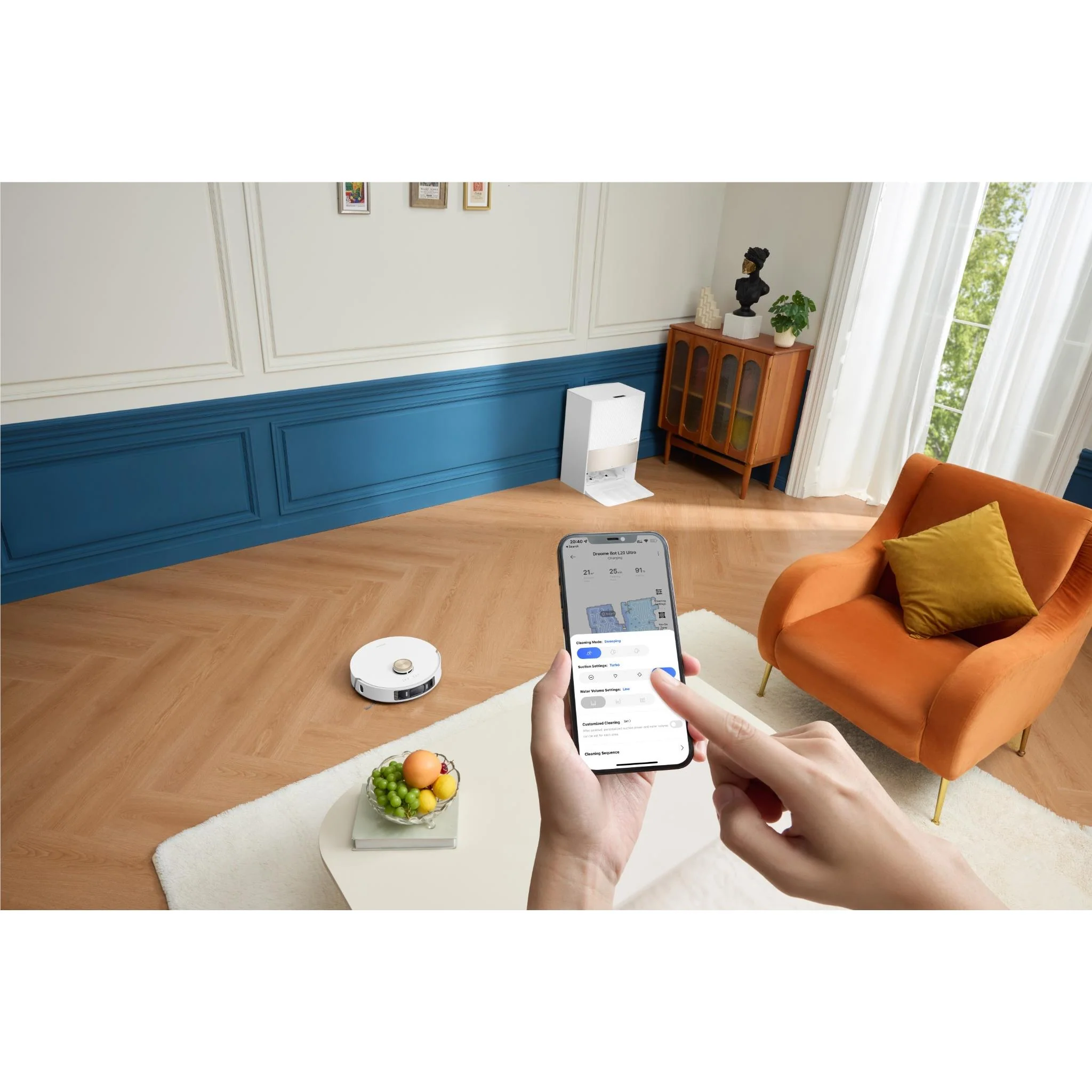 Dreame L20 Ultra Robot Vacuum and Mop with Auto-Empty and Mop Self-Cleaning - Image 12