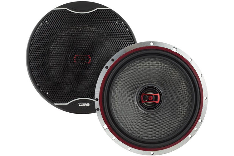 DS18 EXL-SQ 6.5" 2-Way Speakers with Glass Fiber Cone 120W RMS (Pair) - Image 2