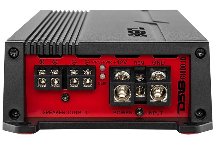 DS18 GEN-X Monoblock Class-D 1-Channel Amplifier 600W RMS - Black - Image 4