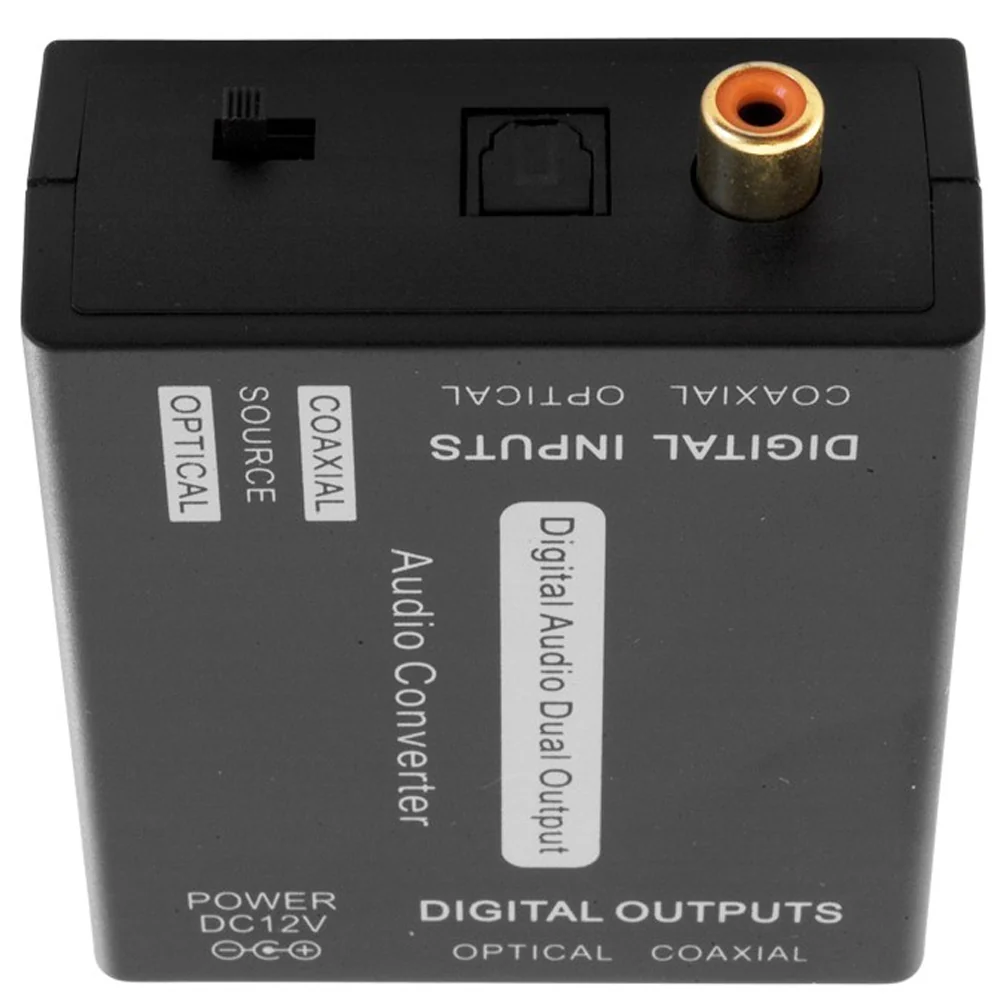 Dual Digital Audio Converter Optical (Toslink) & Coaxial - Image 2