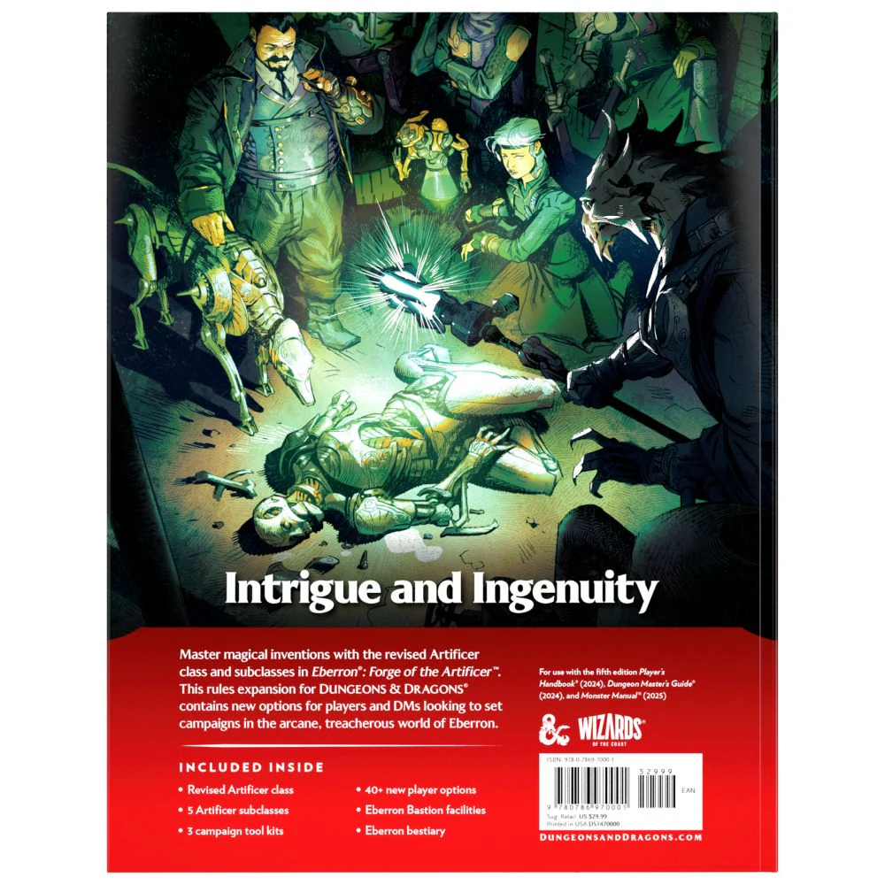 Dungeons & Dragons D&D Eberron: Forge of the Artificer Dungeons & Dragons - Image 3