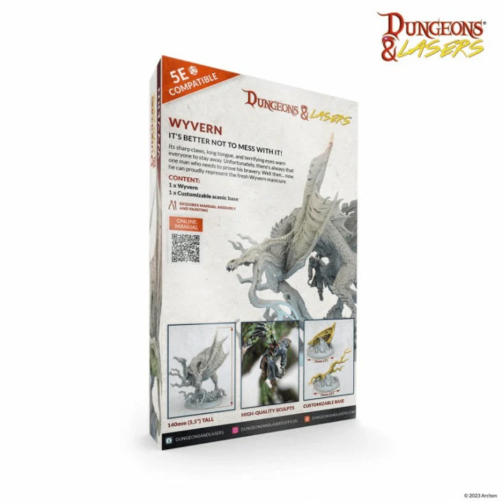 Dungeons & Dragons Dungeons & Lasers: Dragons Wyvern - Image 3