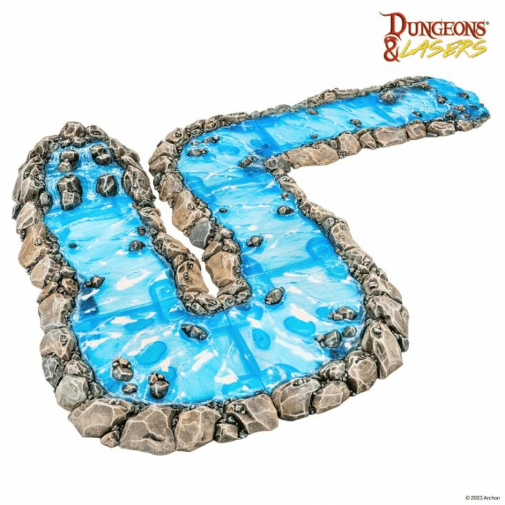 Dungeons & Dragons Dungeons & Lasers: Expansion Bits Modular River - Image 4