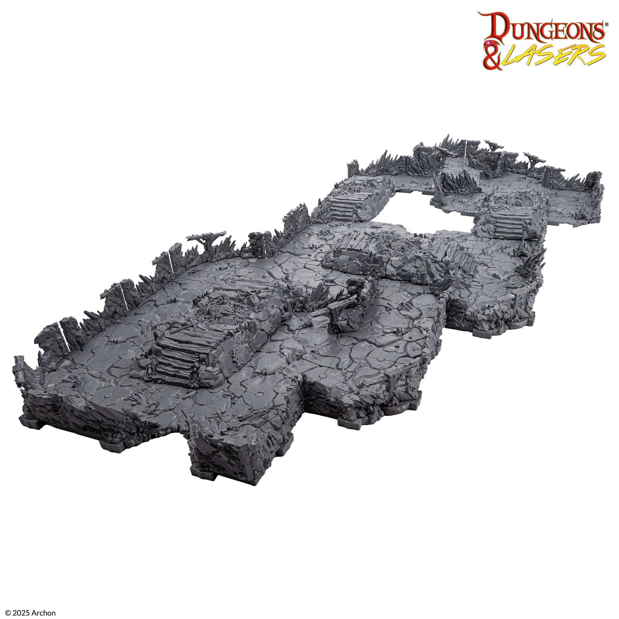 Dungeons & Dragons Dungeons & Lasers: Half-Height Walls Deep Mines - Image 4