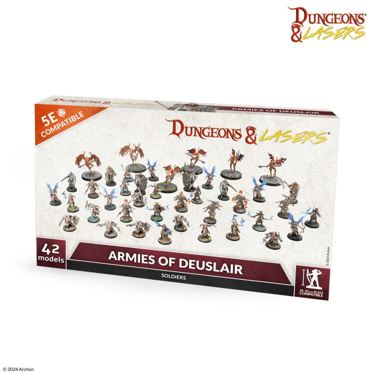 Dungeons & Dragons Dungeons & Lasers: Miniatures Armies Of Deuslair - Image 2
