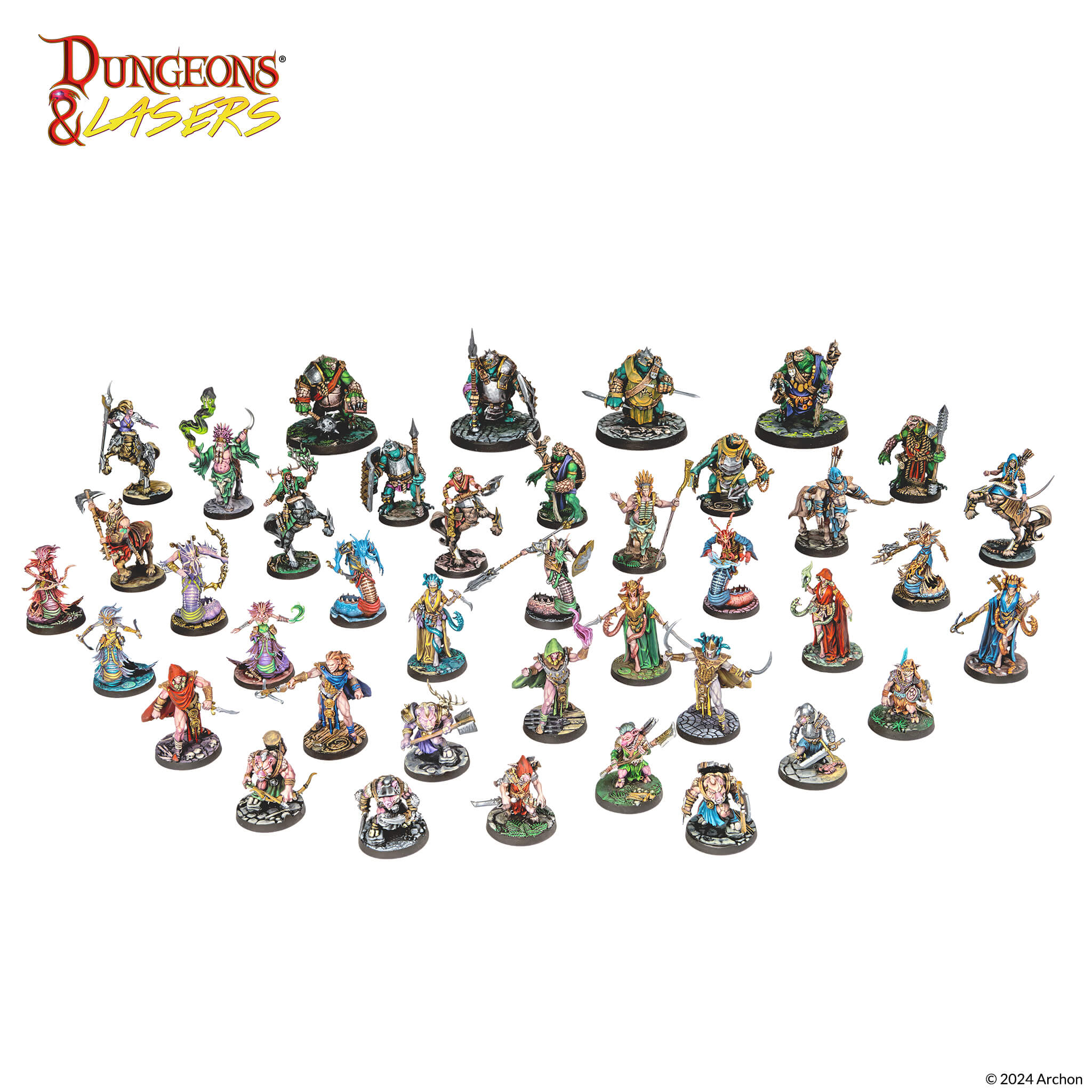 Dungeons & Dragons Dungeons & Lasers: Miniatures Beastkin Hybrids: Playable Characters - Image 4