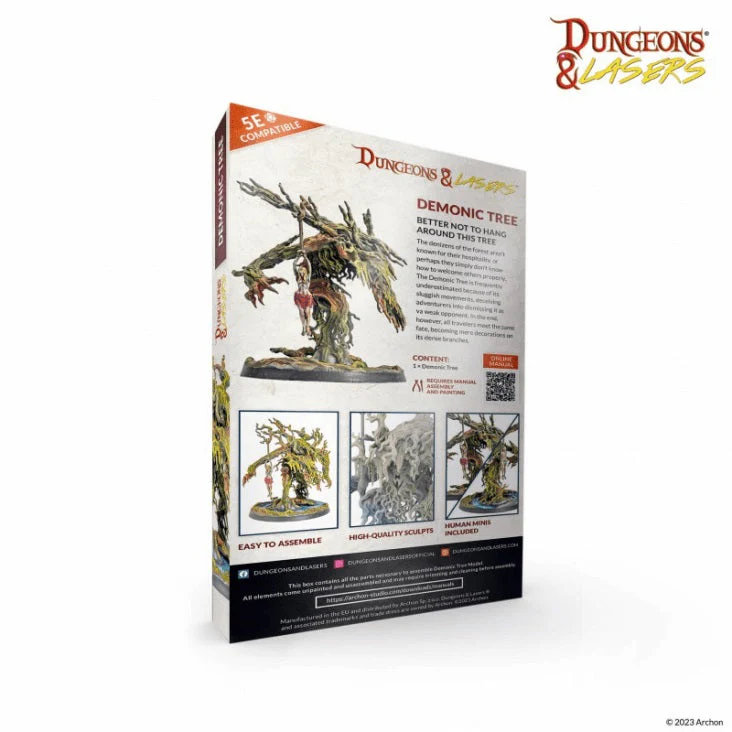 Dungeons & Dragons Dungeons & Lasers: Miniatures Demonic Tree - Image 3