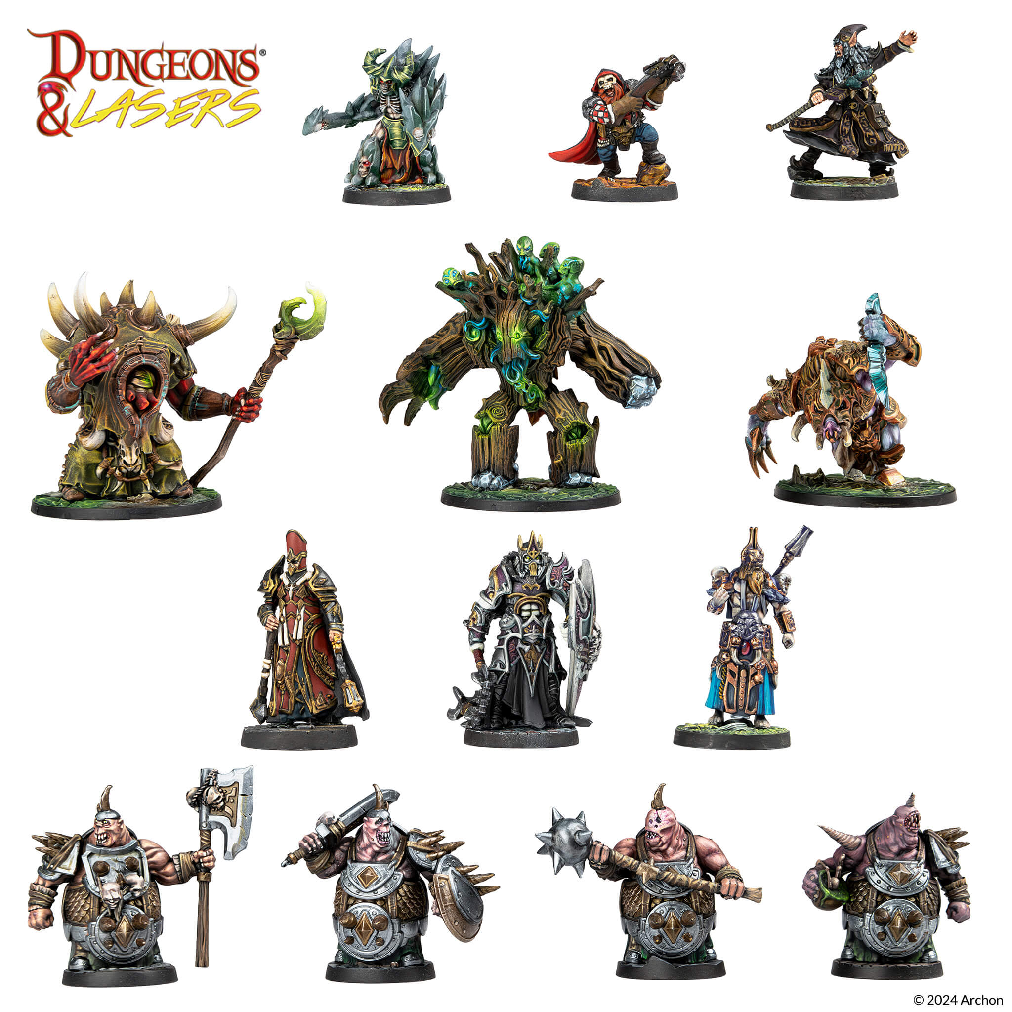 Dungeons & Dragons Dungeons & Lasers: Miniatures Deuslair: Core Set - Image 5