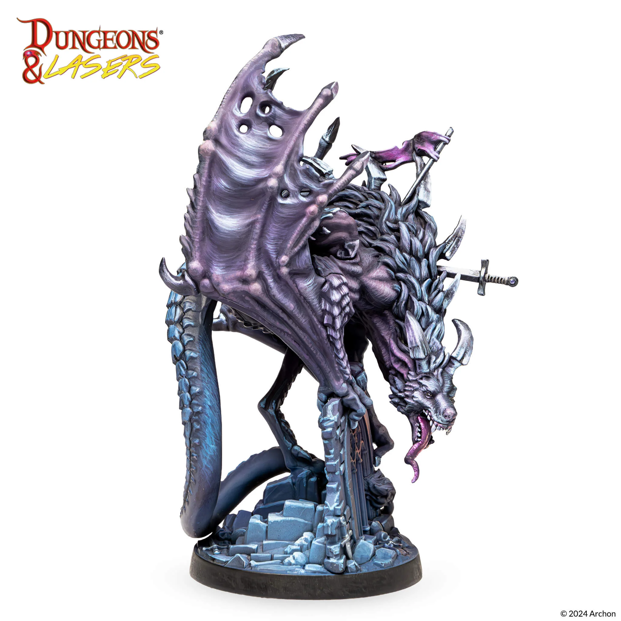 Dungeons & Dragons Dungeons & Lasers: Miniatures Deuslair: Wolfrake - Image 3
