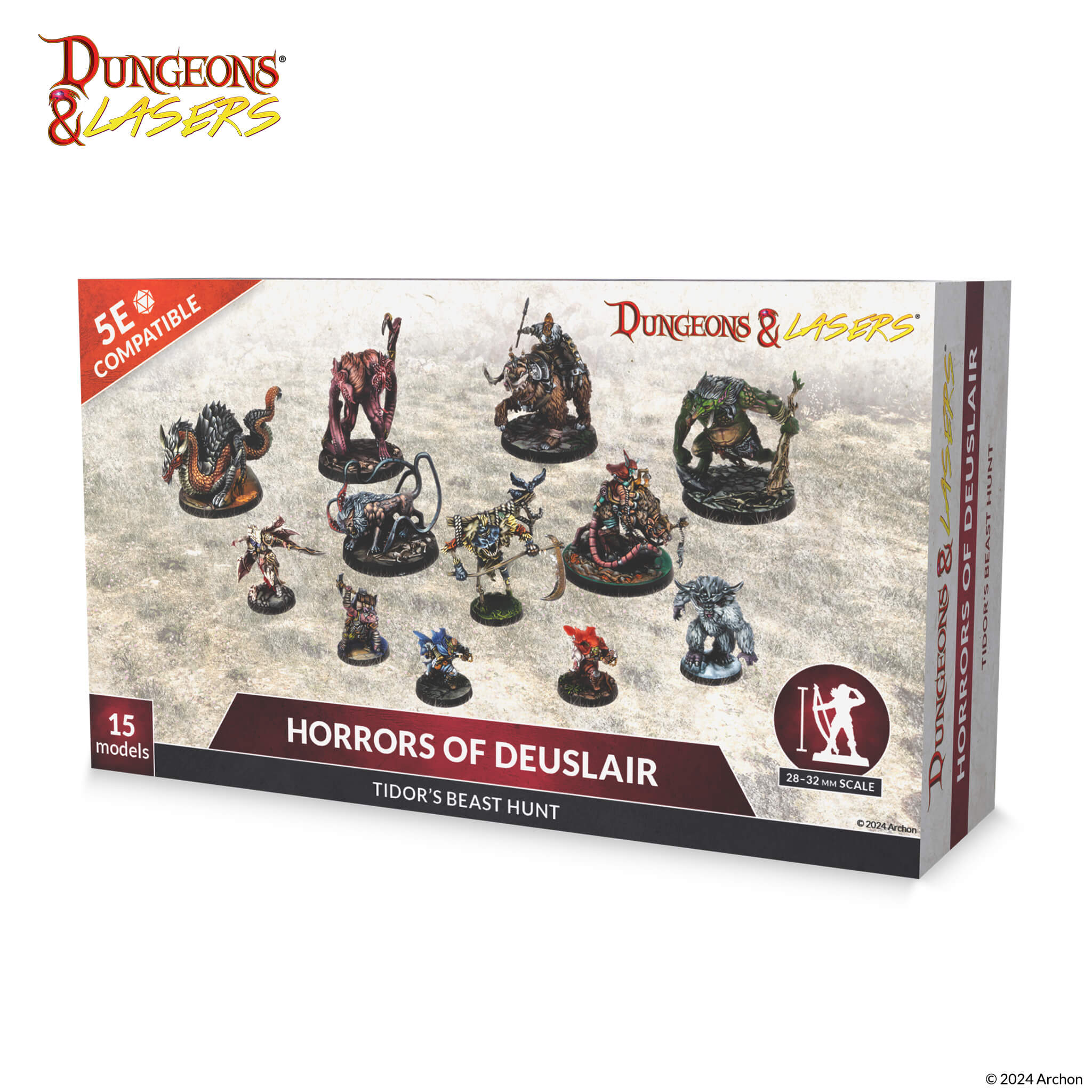 Dungeons & Dragons Dungeons & Lasers: Miniatures Horrors Of Deuslair - Image 2