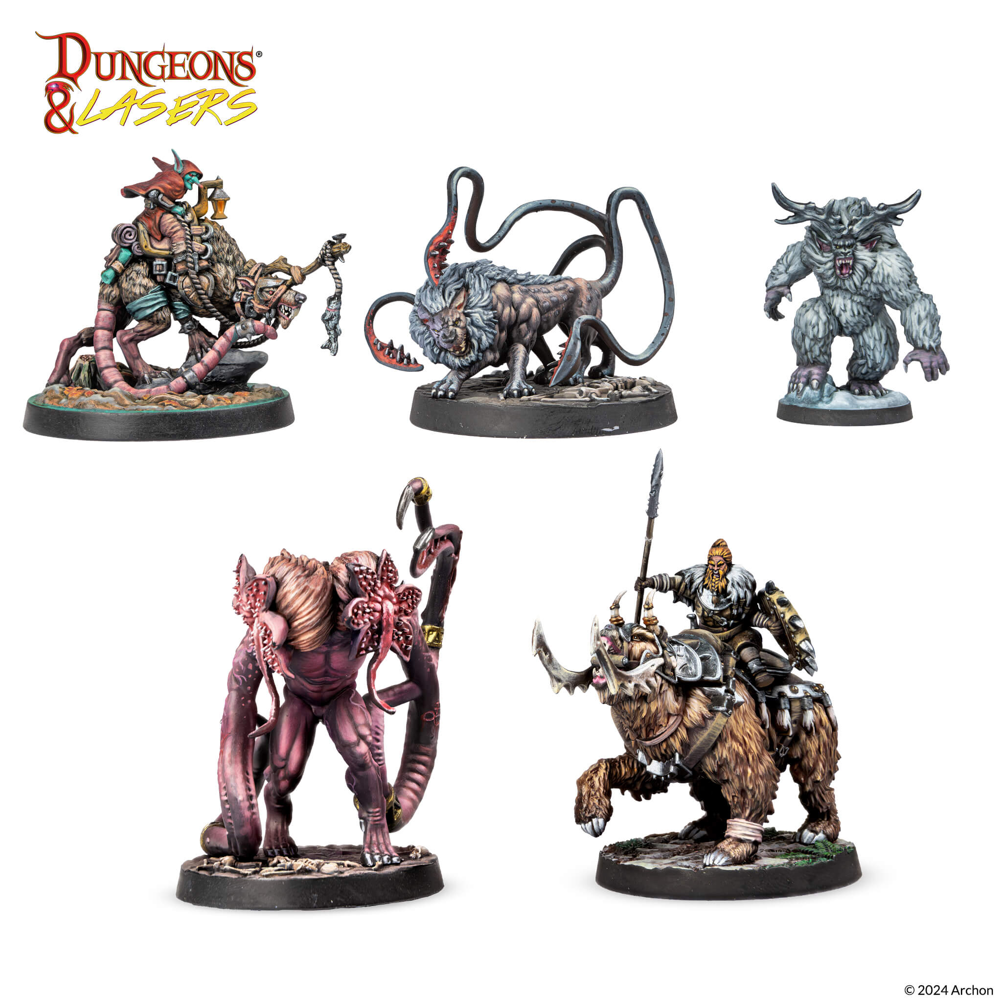 Dungeons & Dragons Dungeons & Lasers: Miniatures Horrors Of Deuslair - Image 5