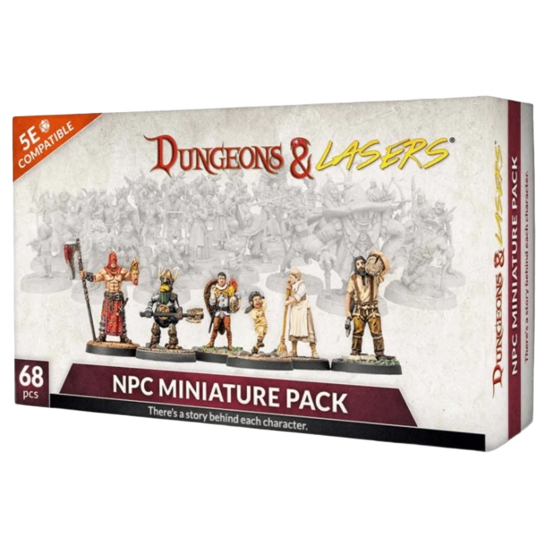 Dungeons & Dragons Dungeons & Lasers: Miniatures Npc Miniature Pack