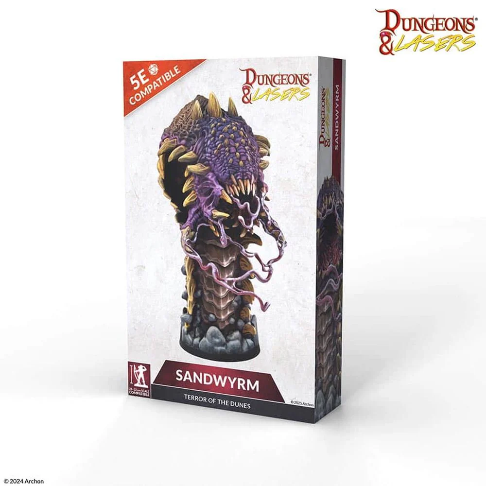 Dungeons & Dragons Dungeons & Lasers: Miniatures Sandwyrm - Image 2