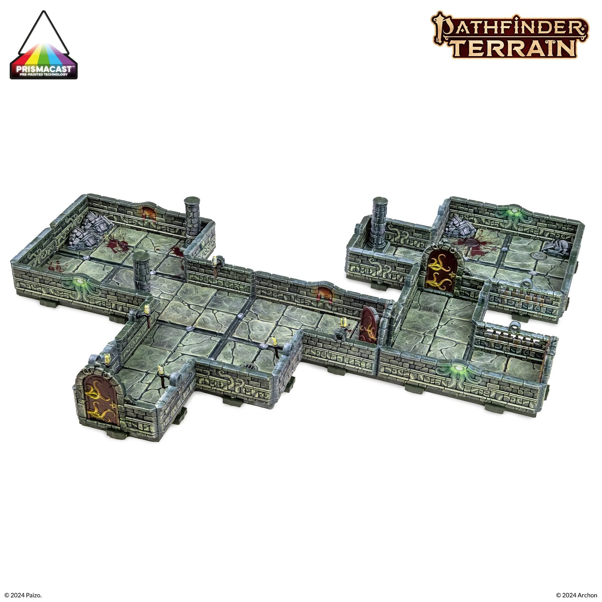 Dungeons & Dragons Dungeons & Lasers: PrismaCast Pre-Painted Terrain Pathfinder Terrain: Abomination Vaults - Image 4