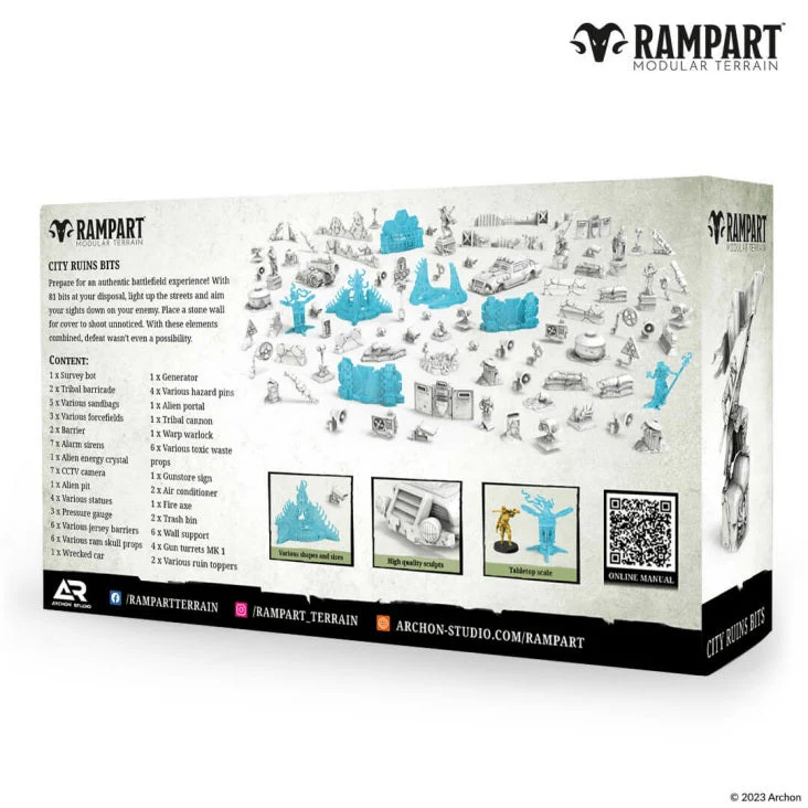 Dungeons & Dragons Dungeons & Lasers: Rampart City Ruins Bits - Image 3