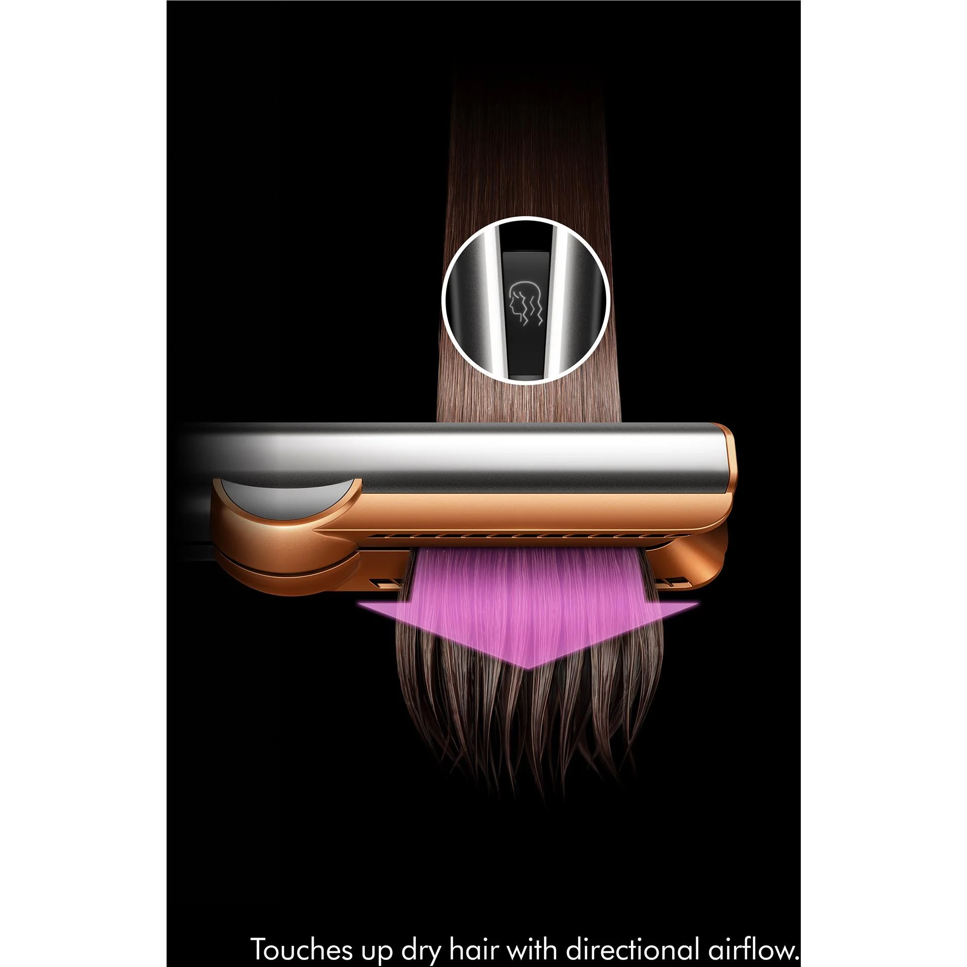 Dyson Airstrait™ Straightener and Dryer (Ceramic Apricot / Topaz) - Image 5