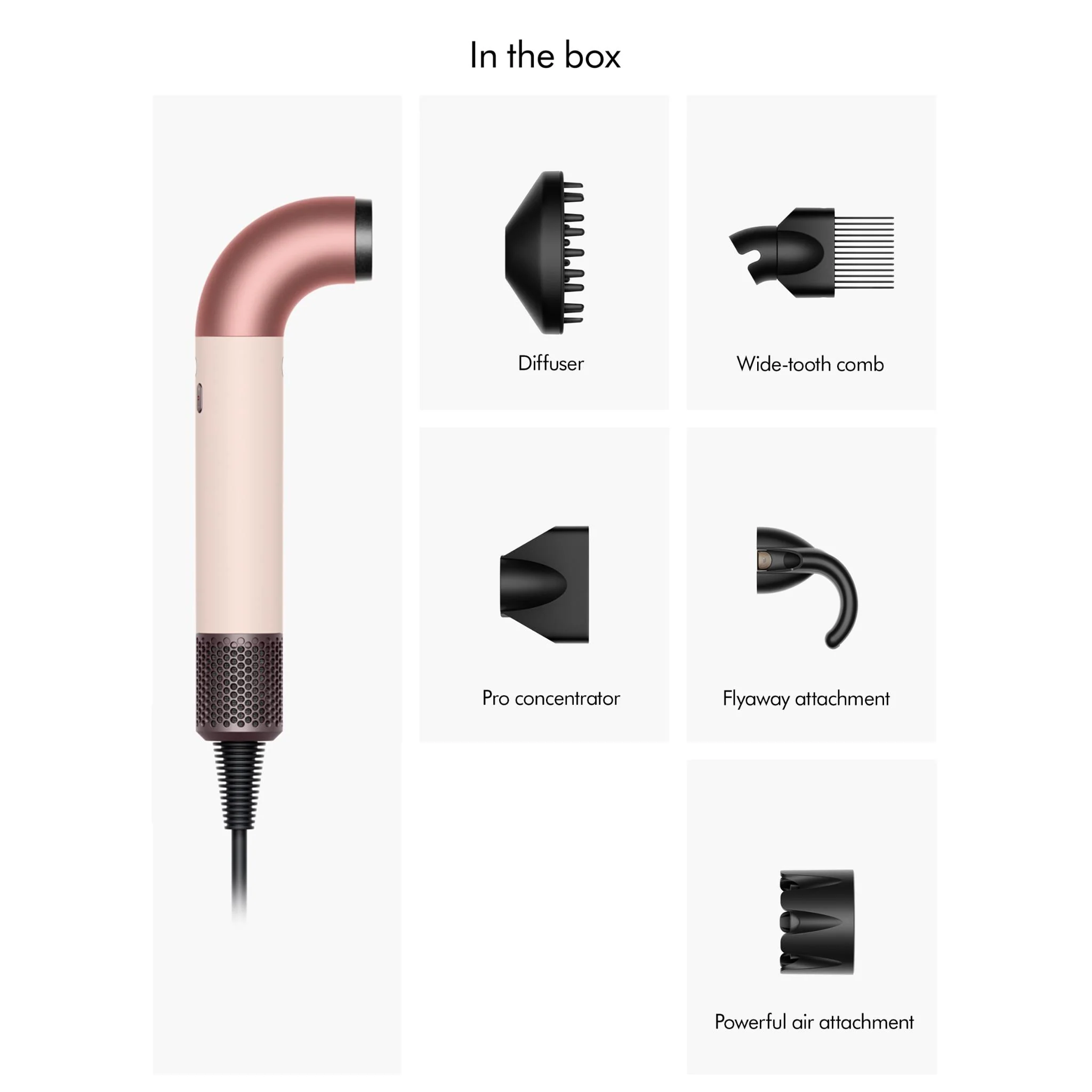 Dyson Supersonic r™ Hair Dryer (Ceramic Pink/ Rose Gold) - Image 10