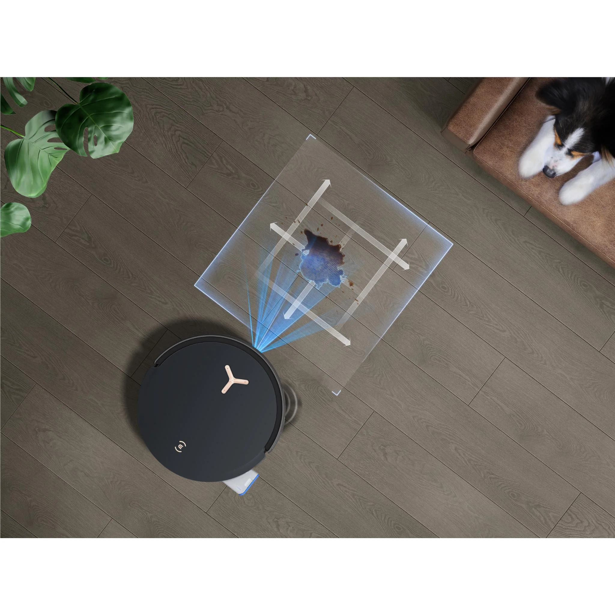 ECOVACS DEEBOT X8 Pro Omni Robotic Vacuum Cleaner (Black) - Image 6