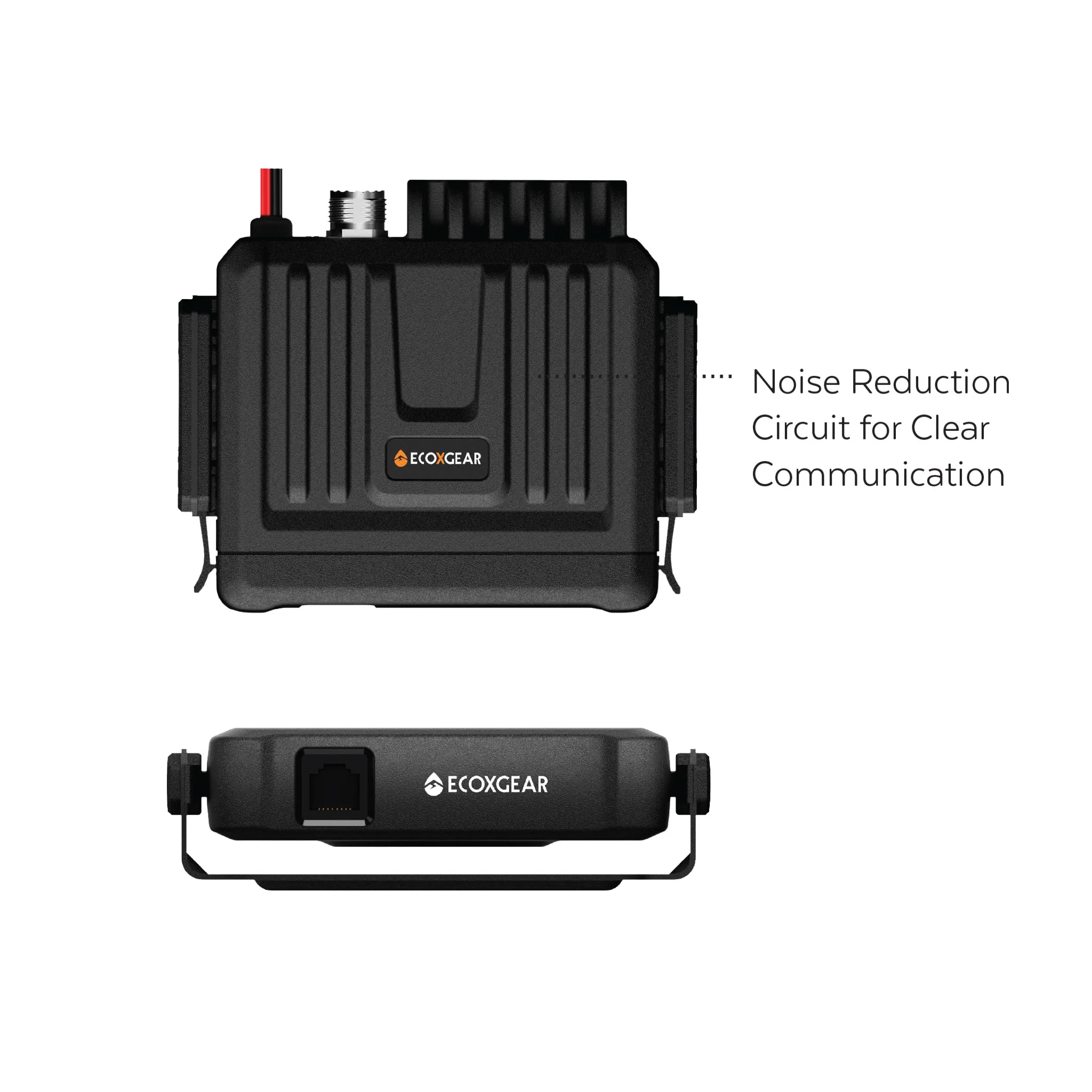 EcoXgear EXG3000 5W Compact Fixed Mount UHF CB Radio with Multi-Colour LCD & Mic - Image 8