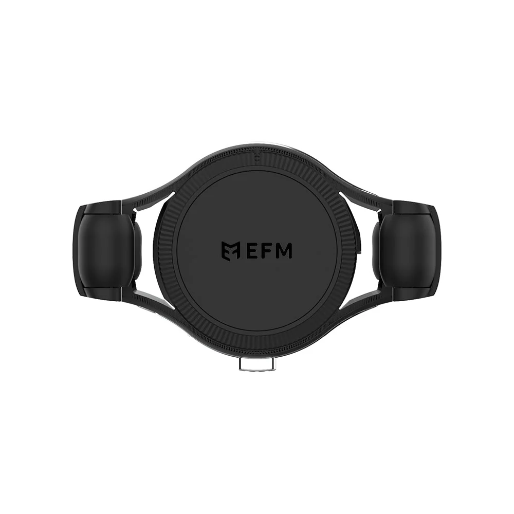 EFM 15W Vent Mount Wireless Charger with 18W Plug in Car Charger (Graphite) - Image 4