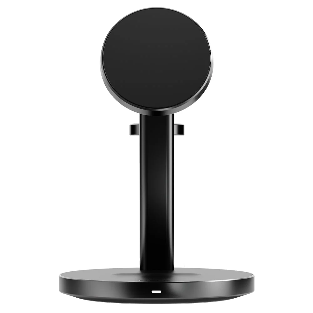 EFM Qi2 Trio Wireless Charge Stand with 5W MFi Apple Watch Charger Pad (Black) - Image 4