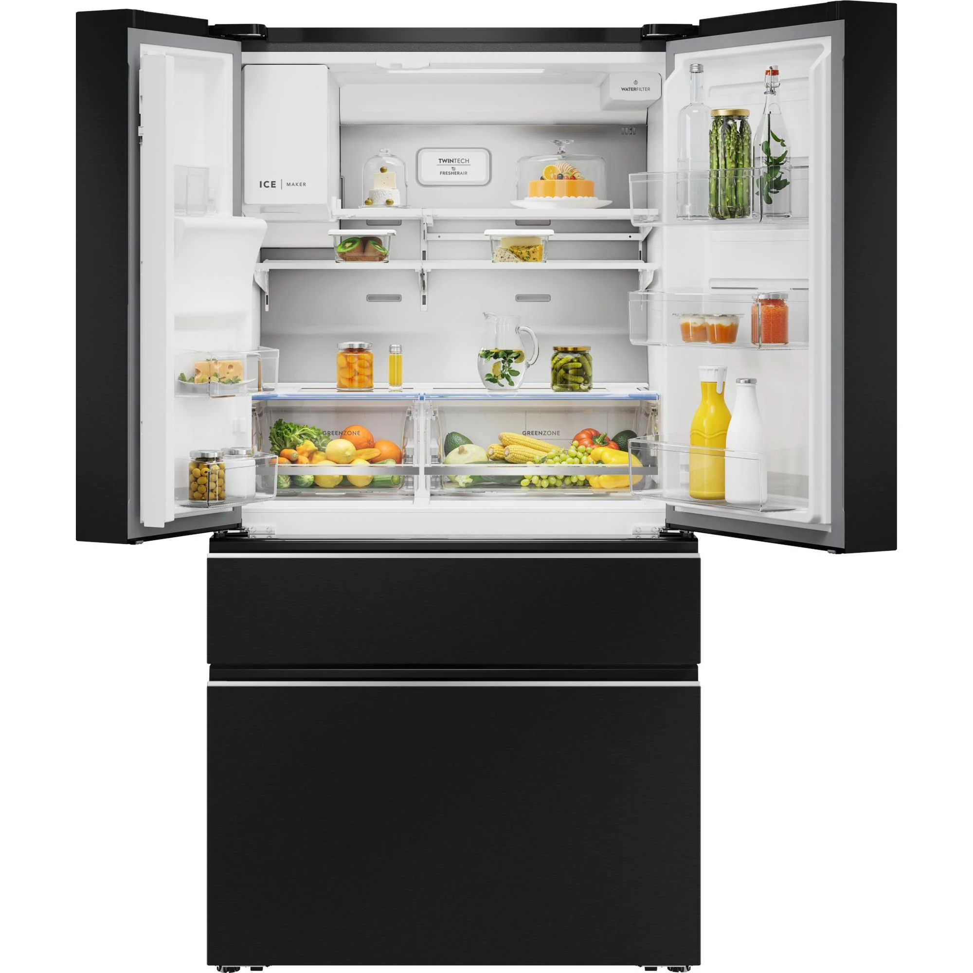 Electrolux  EHE6191BB 609L UltimateTaste 900 French door fridge (Matte Black) - Image 2