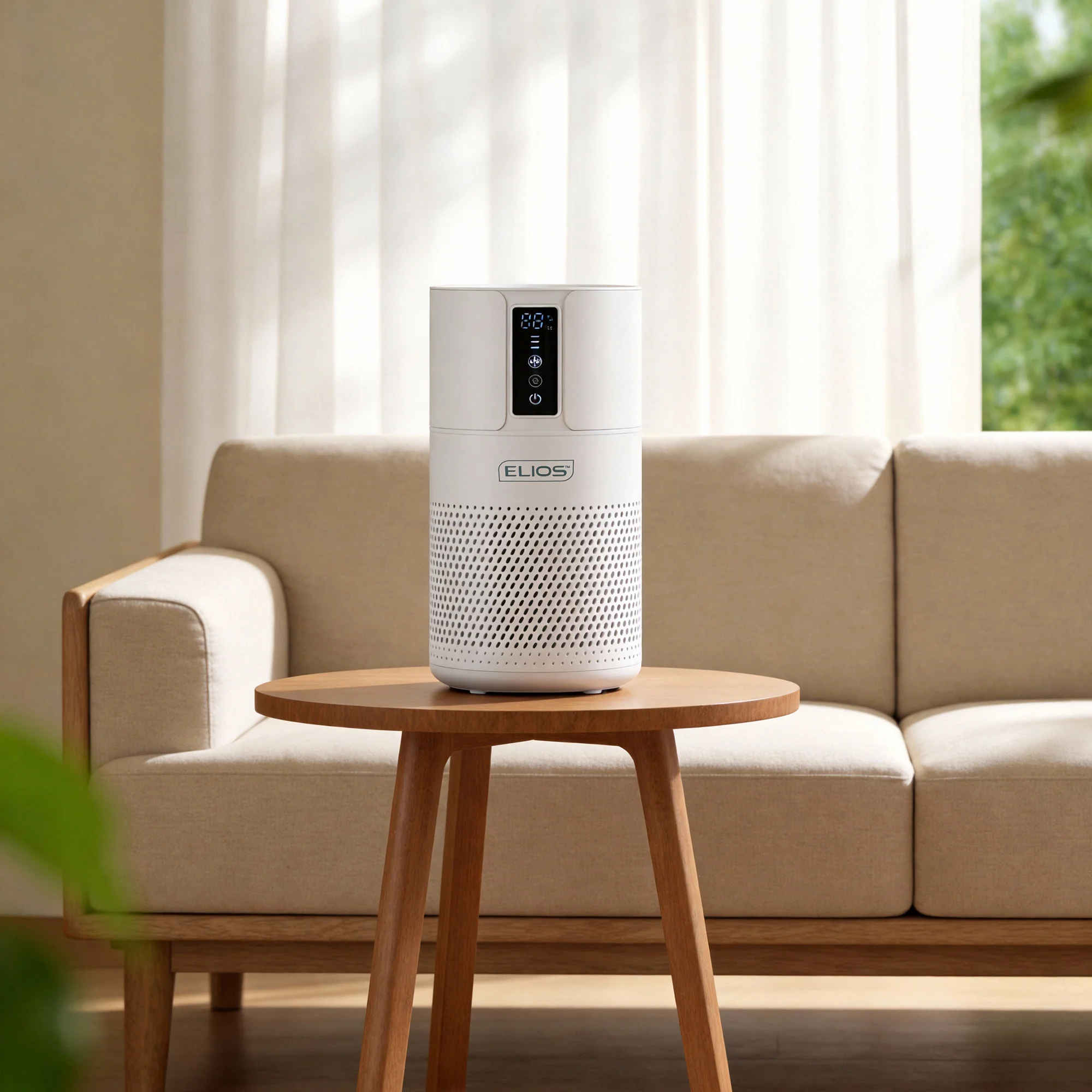 Elios Active Carbon HEPA Air Purifier 28cm EL-AP-0010 - Image 8