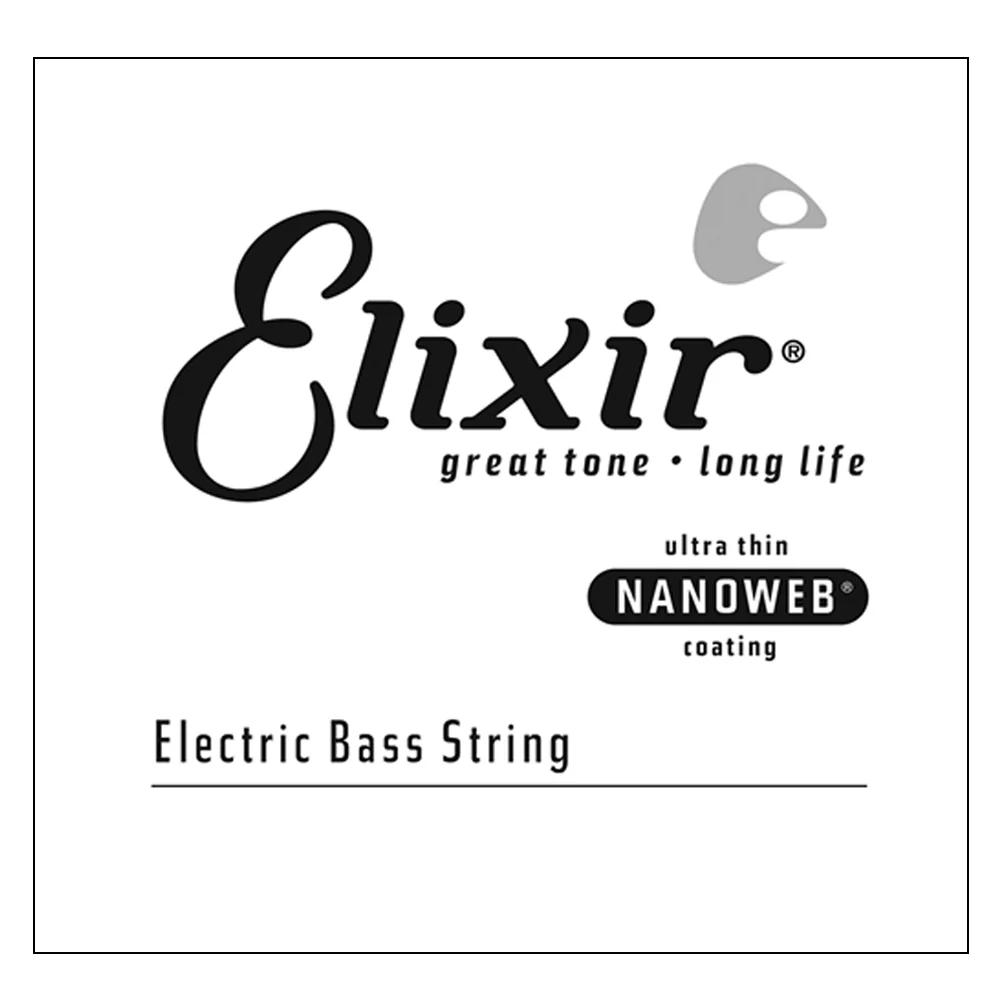 Elixir #15345 Bass Guitar Musical Instrument Nano Coating 0.045 Single String - Image 2