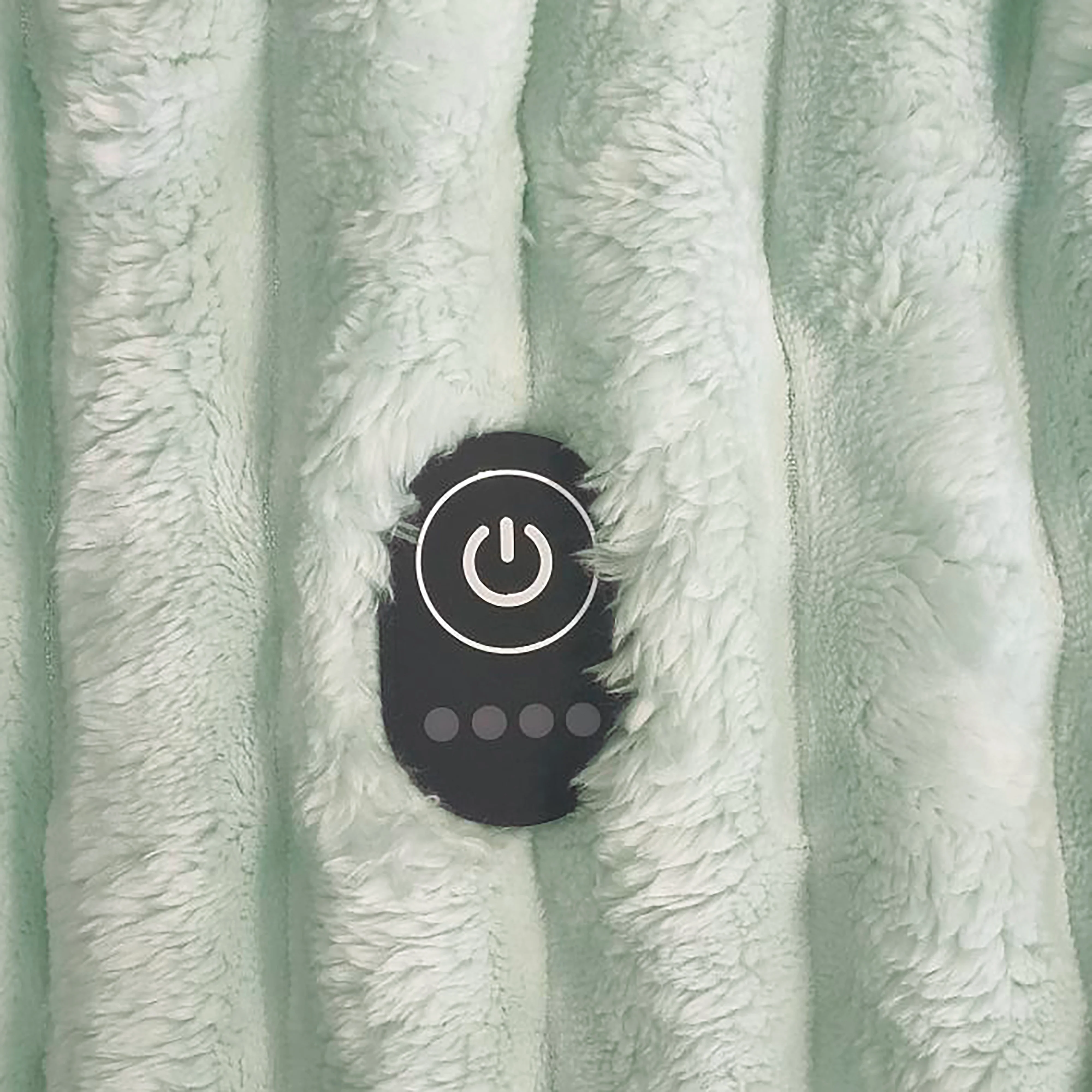 ELLE Heated Throw Blanket (Glacier) - Image 5