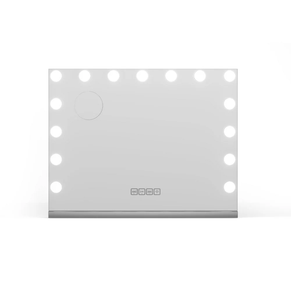 Embellir Bluetooth Makeup Mirror 58x46cm Hollywood Vanity with LED Light Wall - Image 4