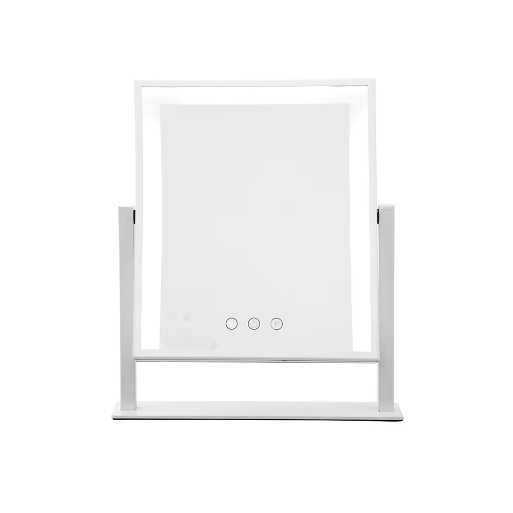 Embellir Makeup Mirror 30x40cm Hollywood Vanity with LED Light Rotation White - Image 4