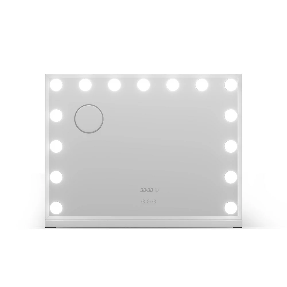 Embellir Makeup Mirror 58x45cm Hollywood Vanity with LED Light Tabletop White - Image 4