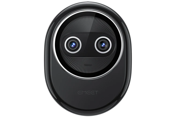 eMeet Piko+ Dual-Camera AI-Powered 4K Webcam Black - Image 2