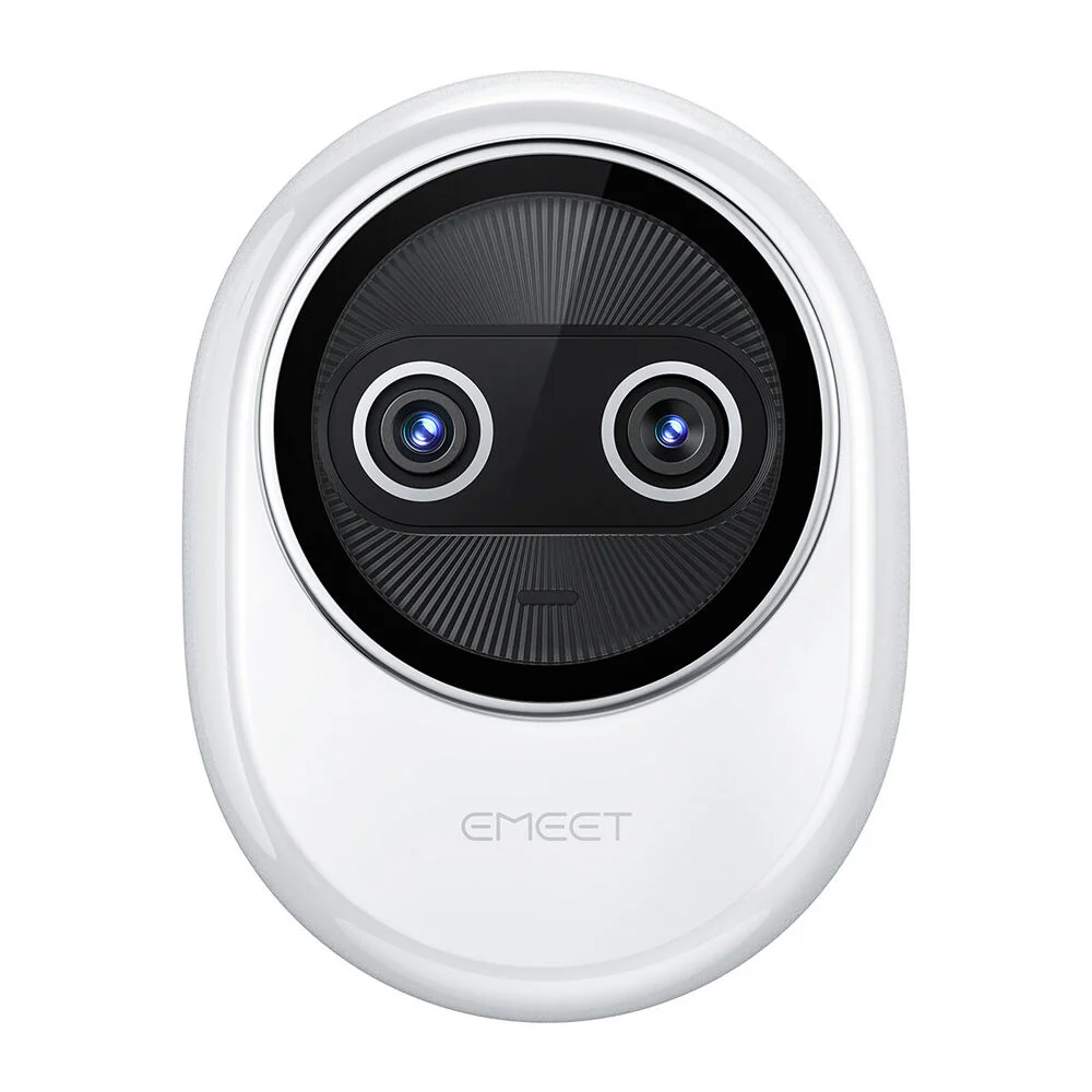eMeet Piko+ Dual-Camera AI-Powered 4K Webcam White - Image 5