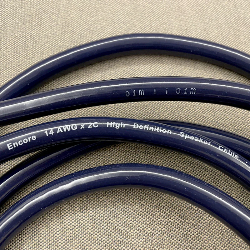 ENCORE SCREENS 14 AWG 2-Core OFC Speaker Cable Per Metre - 10mm Black PVC - Image 3