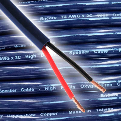 ENCORE SCREENS 14 AWG 2-Core OFC Speaker Cable Per Metre - 10mm Black PVC - Image 6