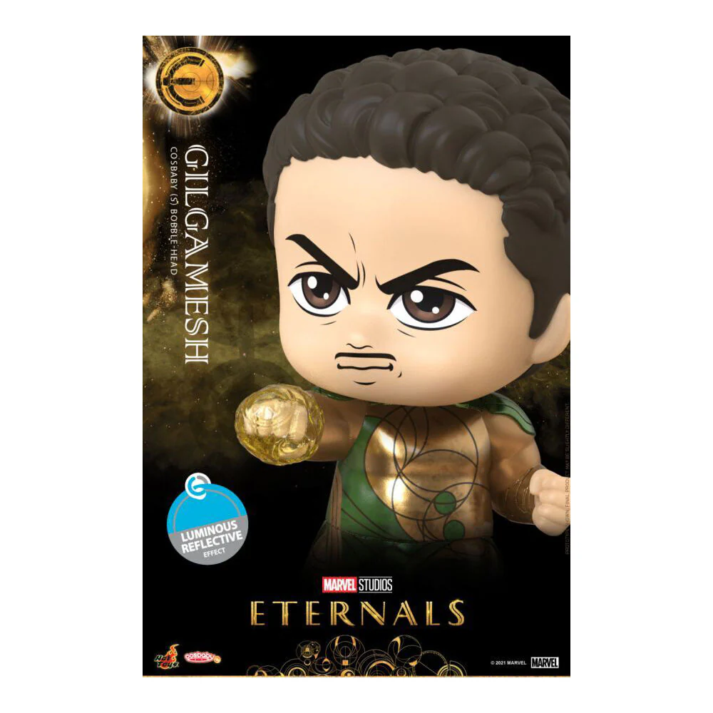 Eternals 2021 Movie Gilgamesh Cosbaby Marvel Vinyl Figure Mini Statue 9x9cm - Image 3