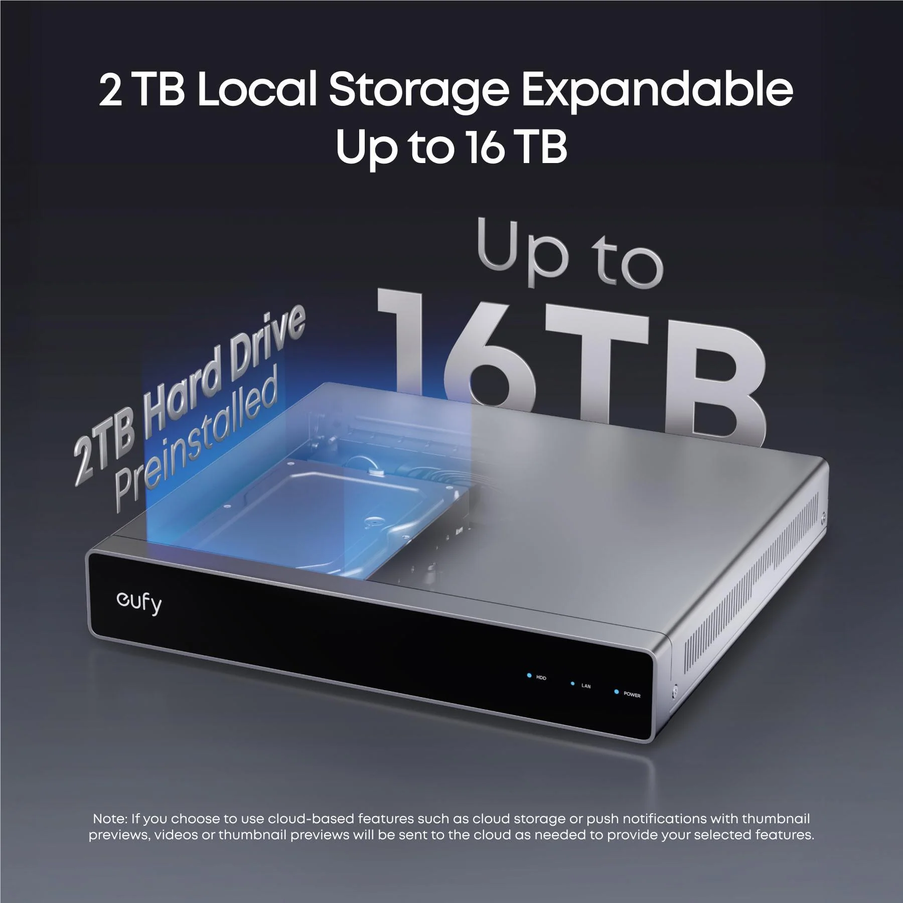 eufy E41 NVR POE 24/7 Security System [4 x Turret Cameras] - Image 8