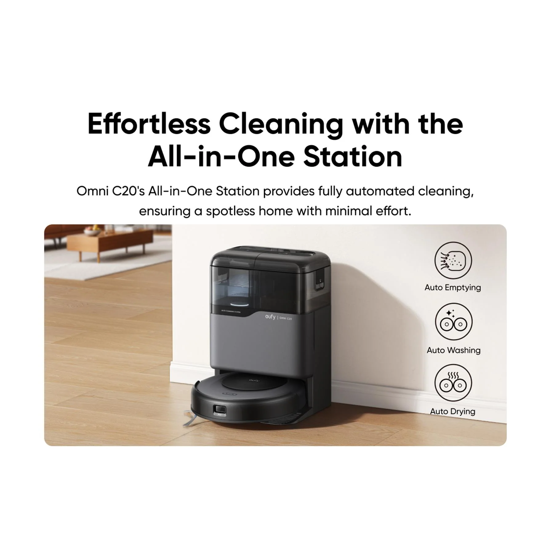 eufy Omni C20 Robot Vacuum - Image 9