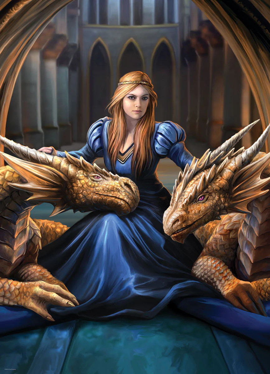 Eurographics 1000pc Anne Stokes Fierce Loyalty Puzzle - Image 2