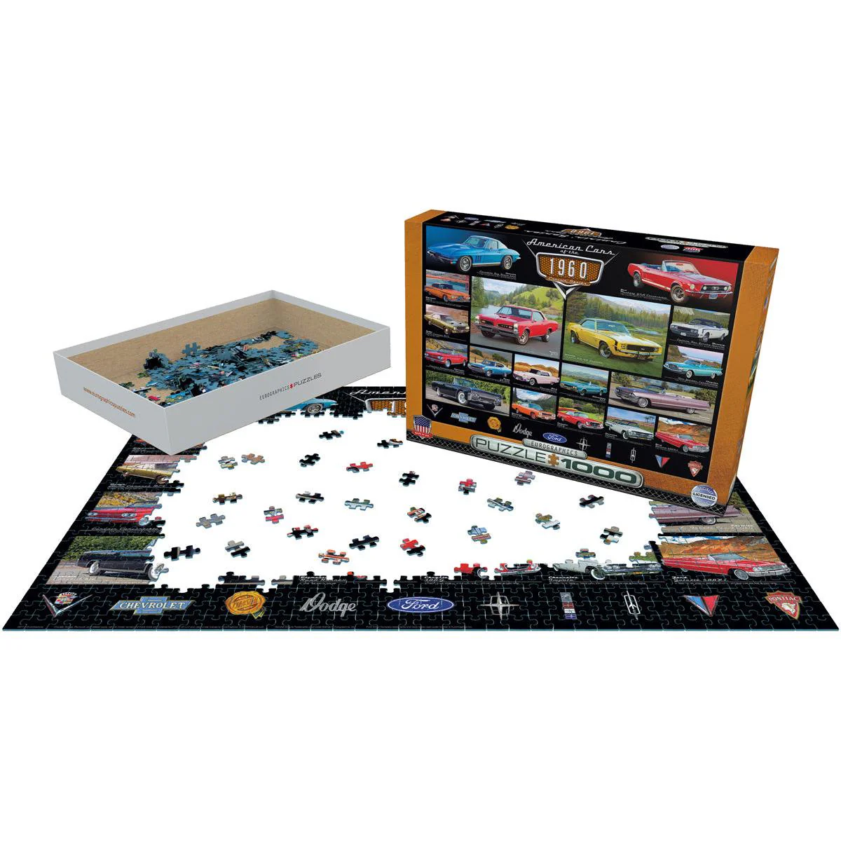 Eurographics 1000pc Cruisin' Classics 1960S Puzzle - Image 3